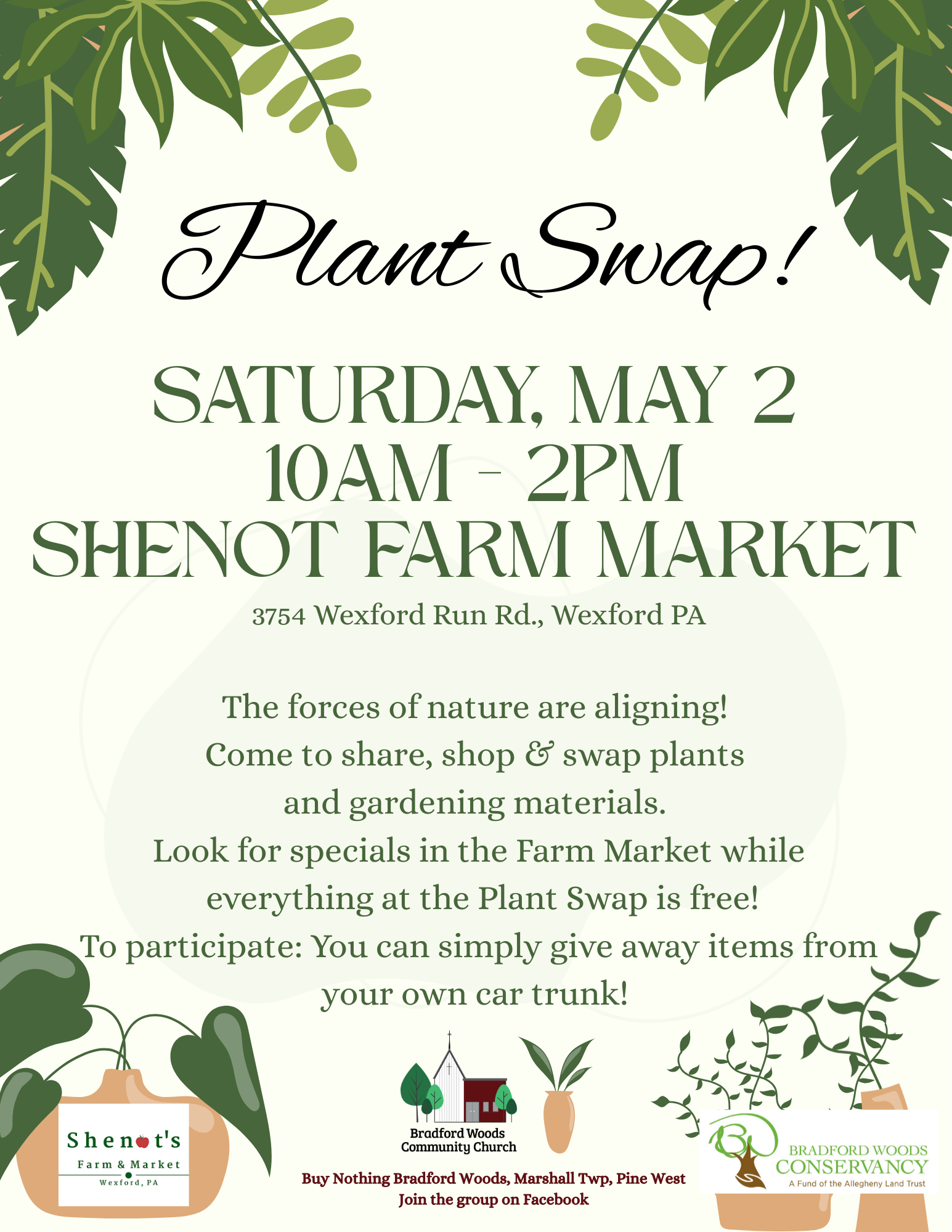 Native tree giveaway event on October 4.